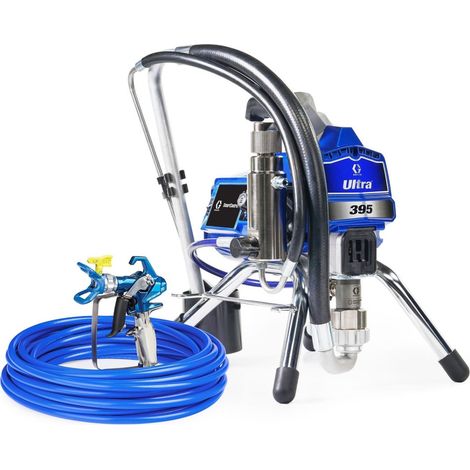 Graco – Pulvérisateur airless électrique Ultra 395 – Moteur sans balais – Pression 3300 psi – Débit 1,8 l/min – 25F512 (1/4)