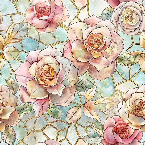 Papier peint vintage à décoller et à coller, 44 cm x 3 m, moderne, parfait pour une décoration d'intérieur floral et amovible et autocollant (1/5)
