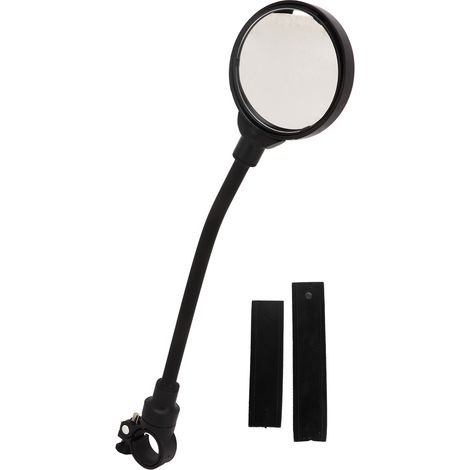Rétroviseur de Vélo 360° Réglable, Miroir Convexe Large Angle pour VTT et Vélo de Route (1/5)