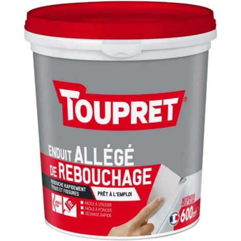 Toupret TOUPRET Pasta para rellenar ligera blanca 600ml