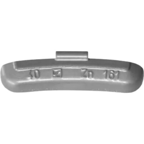 TIPTOP - Masse 161 jante tôle à bord plat zinc plastifié 40g - lot de 50 pcs - 5666078 (1/2)