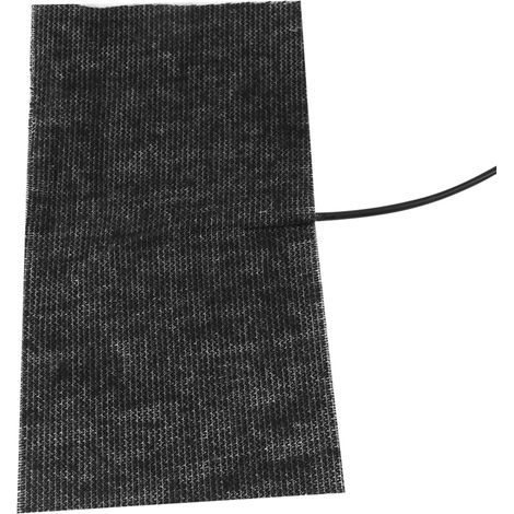 5V USB-Heizkissen aus Kohlefaser, Schwarz, 20x10cm, für Schreibtisch und Maus (1/5)