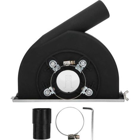 Hochwertige staubdichte Schutzabdeckung für Winkelschleifer mit Schraubenschlüssel und Klemme (1/4)