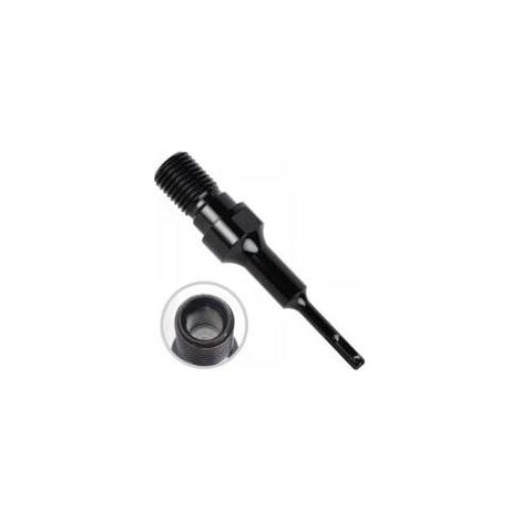 Adaptateur SDS PLUS 1 1/4' UNC pour carotteuse – Acier robuste – Longueur 19CM – Compatible perceuses à percussion (1/5)
