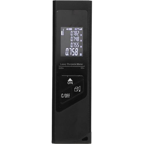 Télémètre laser rechargeable avec affichage numérique, portée jusqu'à 40 m. (1/5)