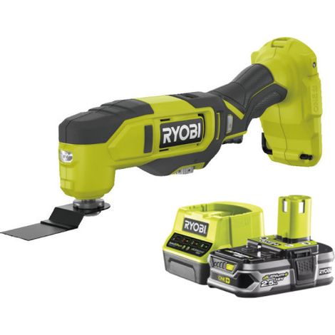 Pack RYOBI Multitool 18V One+ RMT18-0 - 1 Batterie 2.5Ah - 1 Chargeur rapide RC18120-125 (1/5)