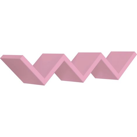 Dekorativer wandregal mod. Saetta farbe rose