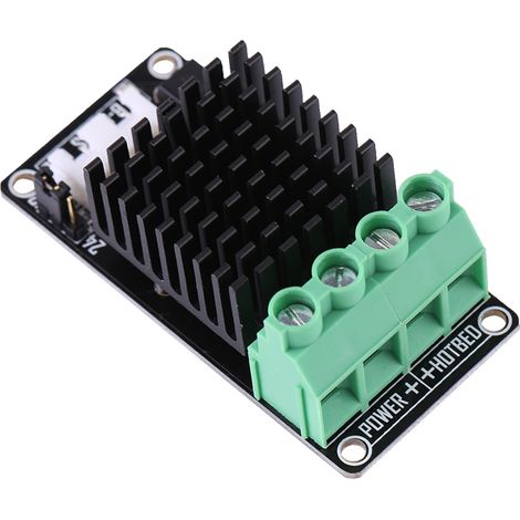 Contrôleur de chauffage miniature à courant élevé 30 A pour imprimante 3D, module MOSFET MKS MOS pour plateau chauffant et extrudeuse (1/5)
