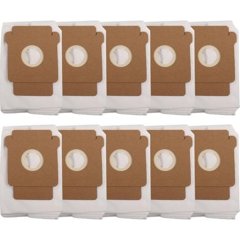 Confezione da 10 sacchetti per la polvere compatibili con i robot aspirapolvere Roomba 105 Plus, 405, 505 Max e 705 Essential, sacchetti vuoti da 3 litri, in tessuto non tessuto, con filtro ad alta ef (1/5)
