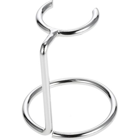 Stainless Steel Rasage Holder support pour Blaireau Bowl Rasage Outil Organizer (1/4)
