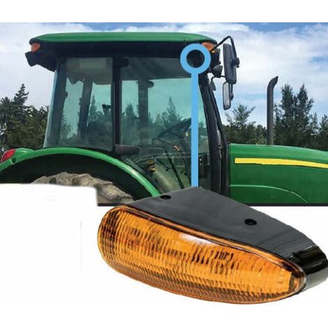 21W LED-Signalleuchte / Blinkleuchte / Warnleuchte – Orange – für AGCO John Deere
