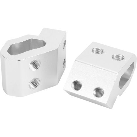 Clip d'angle de Rail de boîte à outils, trou fileté M8, support de boîte à outils de remplacement pour emballage argent. (1/5)