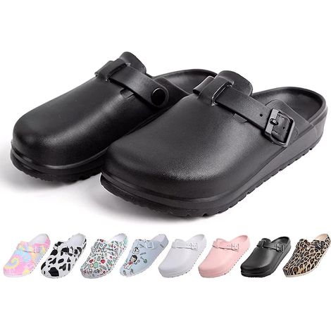 Chaussures de jardin pour femmes et hommes, mules de travail, sabots, sandales antidérapantes et légères, chaussures de marche ajustables pour infirmières, confortables pour la plage, l'intérieur et l