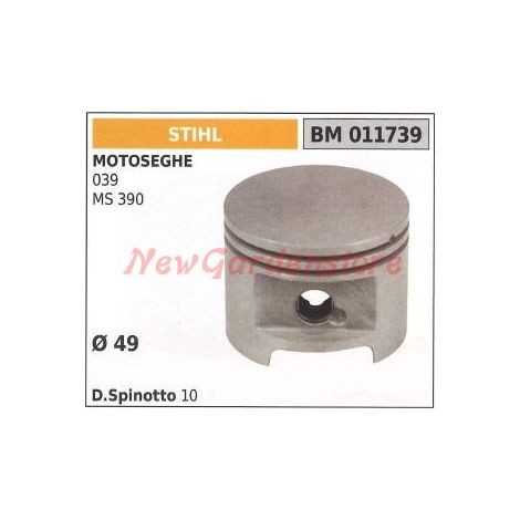 Pistone segmenti STIHL motosega modello 039 MS390 011739