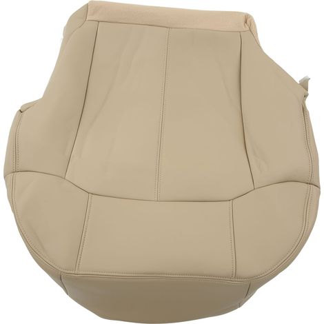 Housse de siège inférieur de conducteur avant, protection de voiture en cuir PU de remplacement pour Chevy Suburban 1999 – 2002 Beige (1/5)