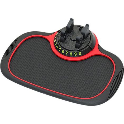 Tapis antidérapant et support de téléphone pour tableau de bord de voiture (1/5)