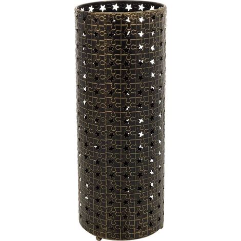 Paragüero redondo de metal negro d20x50 (1/5)