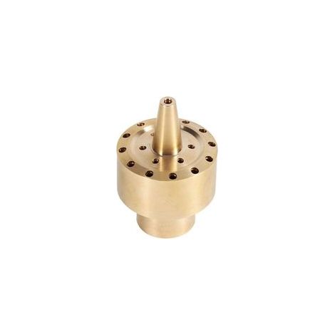 Tête de pulvérisation en laiton doré Tête d'Arrosage pour fontaine à eau de jardin, bassin, accessoire brumisateur 1/2" (1/5)
