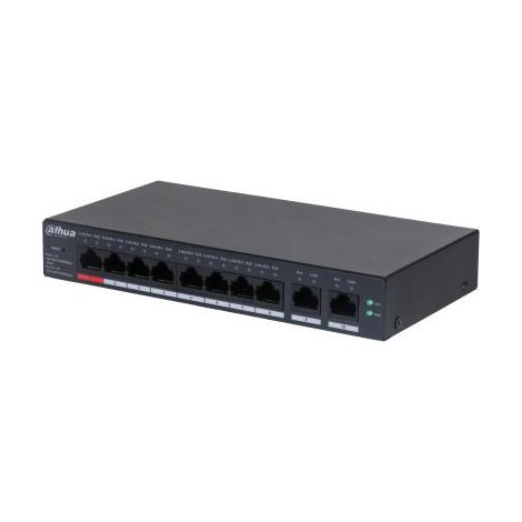Switch gestito Dahua CS4010-8GT-110 8x1GbE 2x1GbE uplink PoE 110W (1/4)