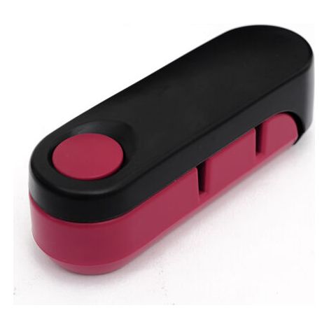 1Pcs Aiguiseur à Couteaux Lames Acier Compact - Affuteur Couteaux Cuisine Compact - Rouge (1/5)