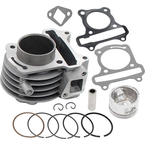 Zylindersatz/Zylinderkit für GY6 50cc 4-Takt China Scooter 139QMB 139QMA Motor für Adly Baotian BT49QT Benero Benzhou YY50QT Rex Flex Tech Qingqi QM50QT Jinlun JC50QT Jonway Longjia Znen Hyosung (1/5)