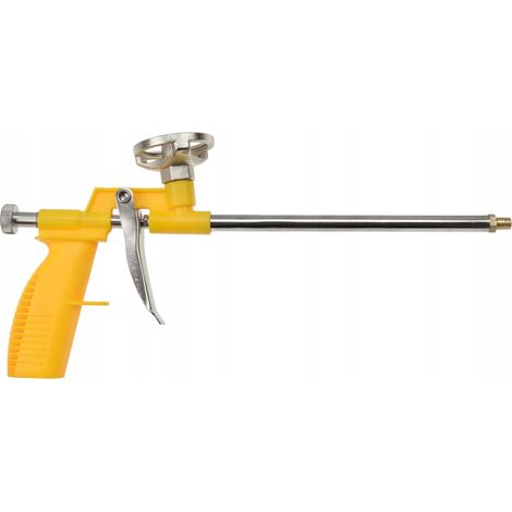 Pistola de espuma Geko k00115 agarre ergonómico ajustable (1/3)