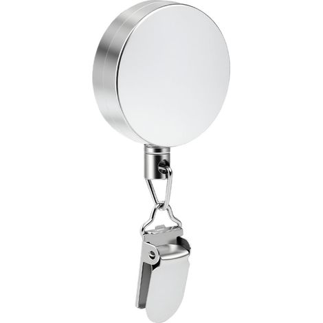 Support Torchon Organisateur Mural À Enroulement Automatique Support À Pince Pour Torchons De Cuisine 61 Cm Pour Maison Salle De Bain Gym Buanderie Camping-Car Porte Placard (1/5)