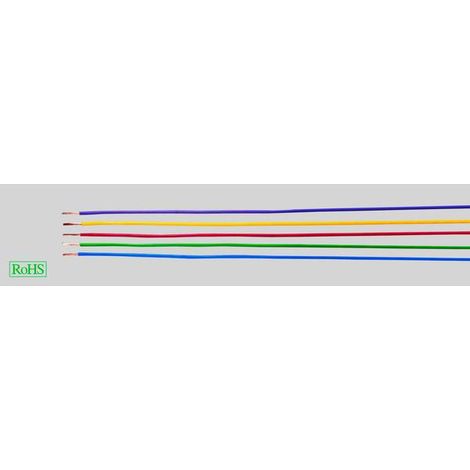 Helukabel 29395 Filo singolo H05V-K 1 x 0.75 mm² Blu scuro, Bianco 100 m