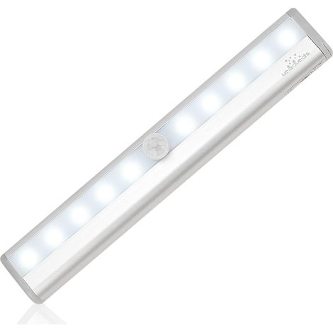 Lampe Détecteur de Mouvement - 10LED - USB Rechargeable - 200 Lumen - 500mAh - Intérieur (1/2)