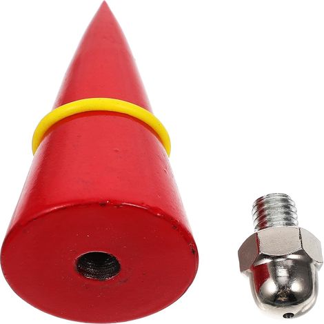 Fil à plomb marteau vertical acier 300g kit de mesure pour artisans plombiers détection verticale en construction bleu Couleur Aléatoire (1/5)
