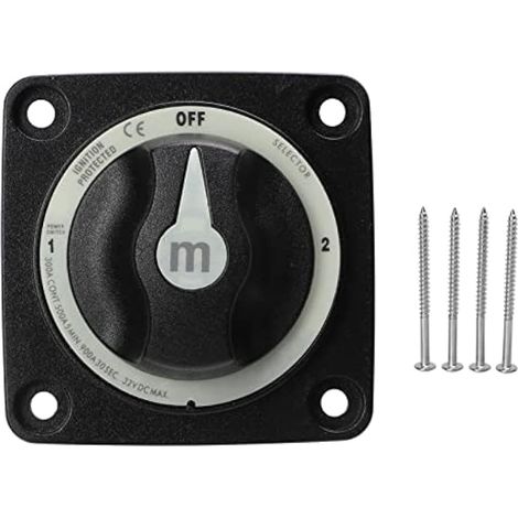 Sélecteur de batterie robuste 300 A - Coupe-batterie marine 3 (1/5)