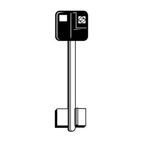 5,0 x CLÉ DOUBLE MAPPE YALE 5YA14P SILCA
