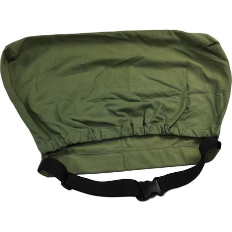 Sac de cueillette pour verger, tablier de récolte ajustable en tissu Oxford, vert militaire, à suspendre à la taille, idéal pour le jardinage en extérieur. (1/5)