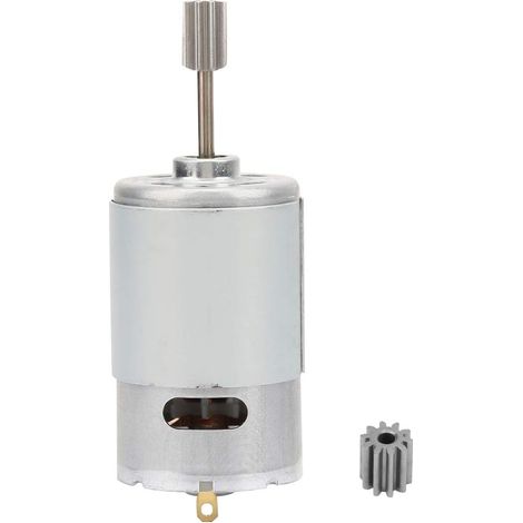 Moteur à grande vitesse, micromoteur 12 V avec moteur et tête de dent, moteur moteur RS550 pour enfants(12V550-30000) (1/5)
