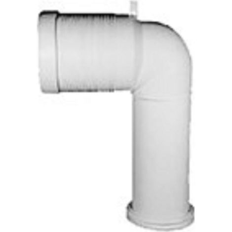 Curva tecnica per scarico a terra variabile 90° di Ceramica