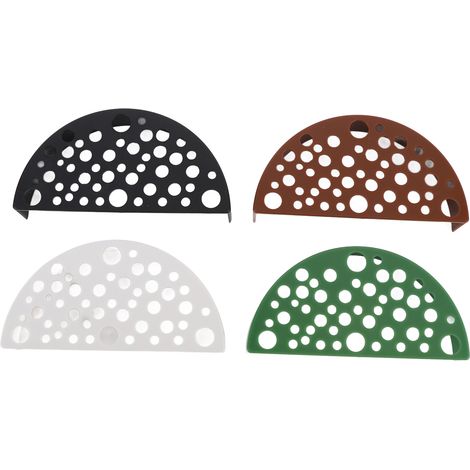 Lot de 4 cachettes pour crevettes en ABS, tunnels pour poissons, abris d'élevage pour crevettes, accessoires de décoration pour aquarium (1/5)