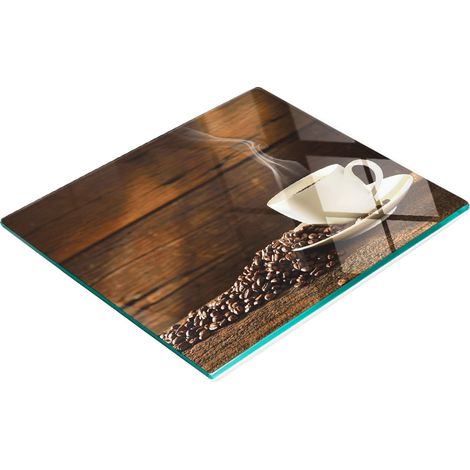 Tazza da caffè/bicchiere in vetro decorativo multifunzionale per cucina, 60x52 cm (1/5)