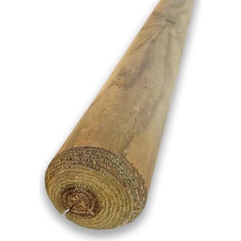 Palo tondo in legno per recinzioni da Ø8 cm, 300 cm (1/4)