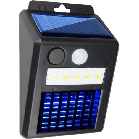 Led Solaire Insectes Lampe Anti Moustique, Portable Répulsif Étanche Uv Lampe Anti Moustique Killer Lampes Pour Extérieur YYV (1/4)