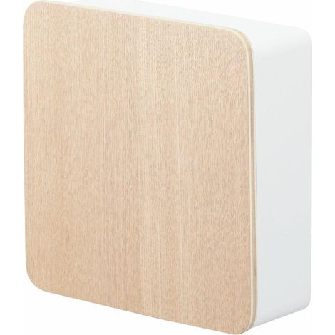 yamazaki Rin caja de llaves magnética blanca madera