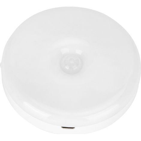 Veilleuse à détecteur de mouvement 8 LED infrarouge, lampe à induction de présence humaine pour placard ou armoire (1/5)