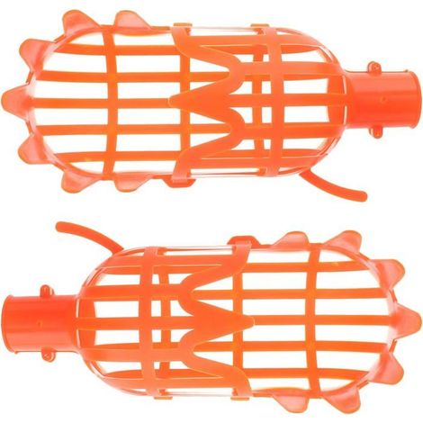 HOXILEELEO - 2pcs Cueilleur de Fruits Panier Détachable en PP,Outil pour Avocats et Oranges,Équipement de Récolte Robuste pour Vergers et Grands (1/5)