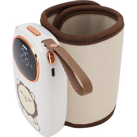 Réchauffeur pour biberon thermorégulé nomade manchon chauffant biberon lait pour déplacements recharge USB (1/5)