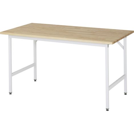 Rau Arbeitstisch Buche BxTxH 1500x800x800-850mm (1/5)