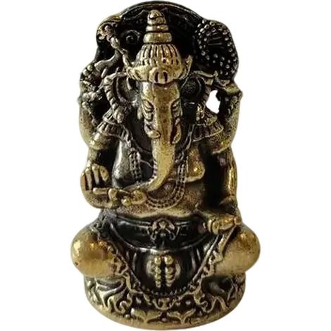 Statue du Bouddha Ganesha en bronze, statue indienne, statues décorées dans le salon et la maison