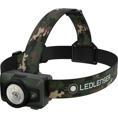 Ledlenser Head Torch RGB Rechargeable Fishing Camo 1200lm Red Green Blue HF7R (1/5)