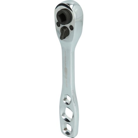 KS TOOLS Clé à cliquet 5 en 1 pour le froid et la climatisation, réversible 157 mm - 130.0222 (1/4)