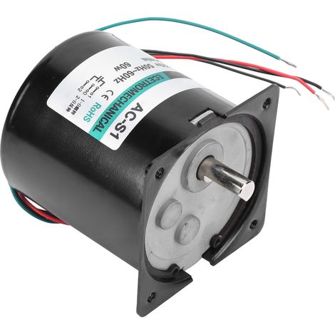 Wechselstrom-Synchronmotor mit Exzenterwelle, Permanentmagnet, niedrige Drehzahl, hohes Drehmoment, 60 W, XD80KTYZ, 5 U/min, 220 V Wechselstrom (1/5)
