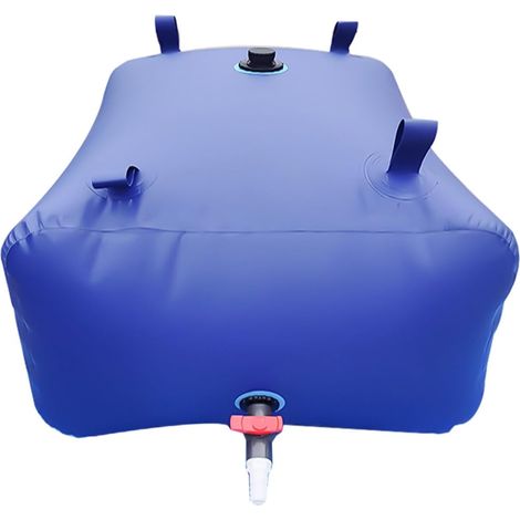 50L Water Storage Bladder, Portable Foldable Water Tank Bag Fresh Water Bag Water Storage Bag Bladder Containers for Garden Camping Outdoor Irrigation (1/5)
