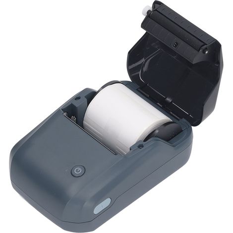 Imprimante d'étiquettes Bluetooth portable B1, imprimante d'étiquettes Bluetooth 2 pouces avec fonction de reconnaissance automatique, convient aux bureaux, aux domiciles et aux entreprises. (1/5)